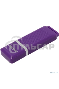 Флешка USB Smartbuy 4 Gb USB <USB 2.0> Smartbuy Quartz series Violet (SB4 GbQZ-V)