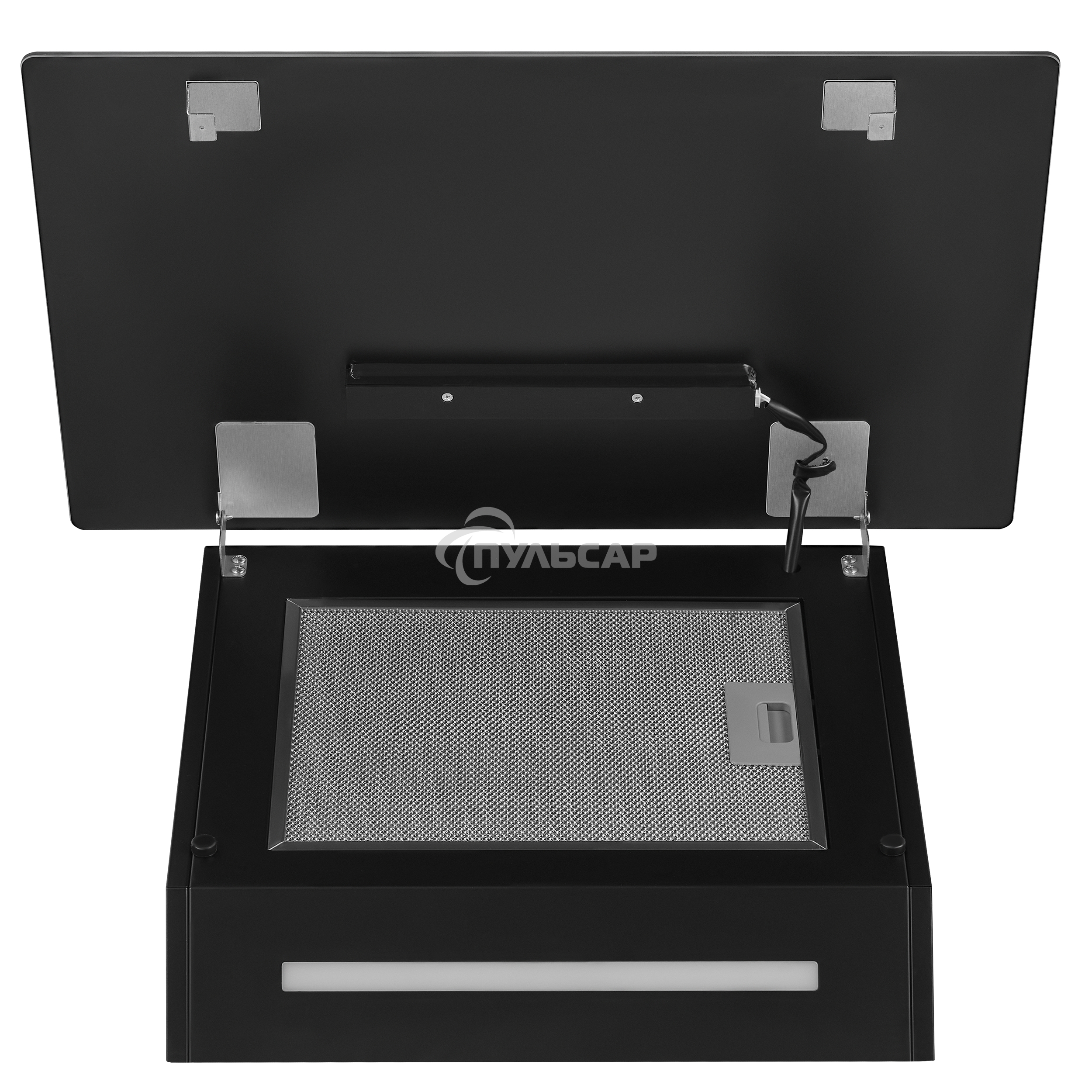 Вытяжка наклонная Maunfeld Falcon 60 Glass черная, 59.5 см, 1150 куб. м/ч, 54 дБ