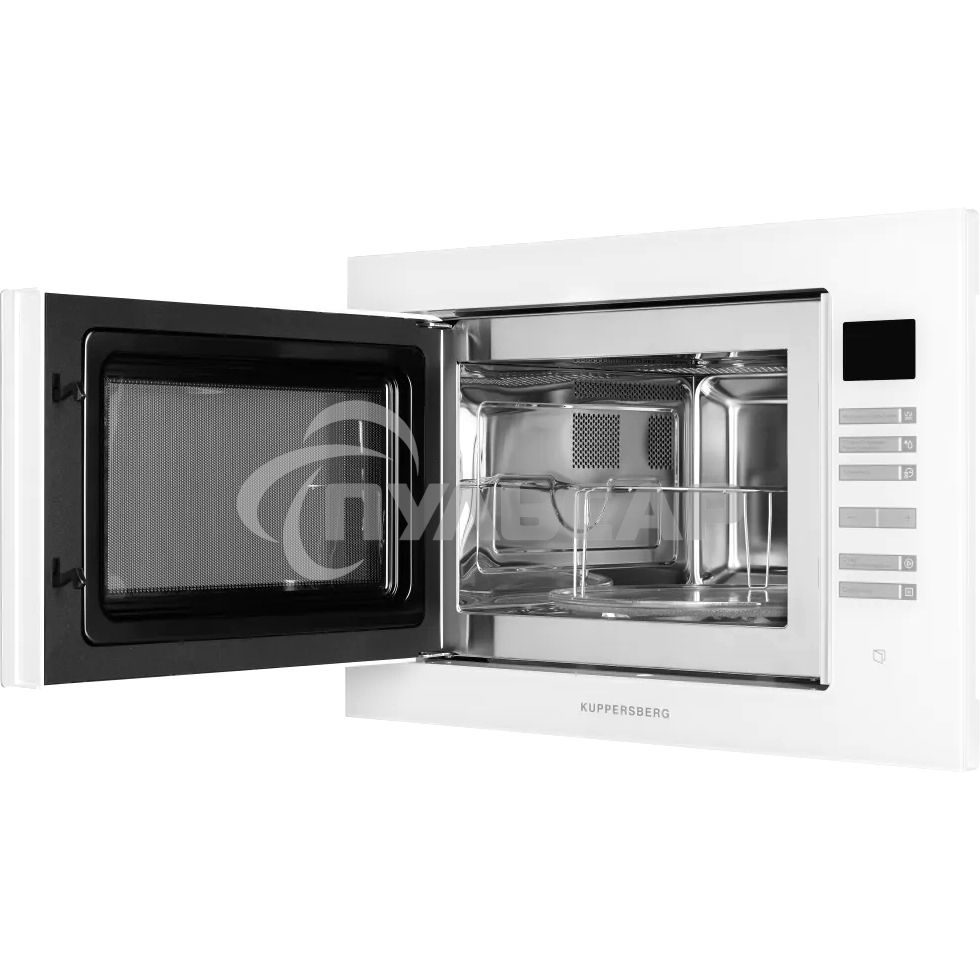 Встраиваемая микроволновая печь Kuppersberg HMW 645 W25 л, High-Tech, 900 Вт, белый