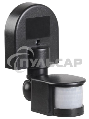 Детектор движения ДД 008 1100Вт угол обз. 180град. дальн. 12м IP44 черный ИЭК LDD10-008-1100-002