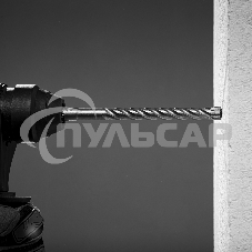 Бур по бетону Matrix, 10 x 160 мм, SDS PLUS c крестовой пластиной