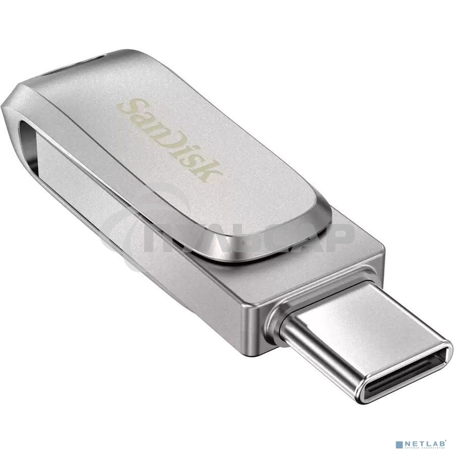 Флешка USB 64 Gb SanDisk Ultra Dual Luxe, USB 3.1 - USB Type-C