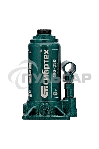 Домкрат гидравлический Сибртех бутылочный, 8т, 180-350мм