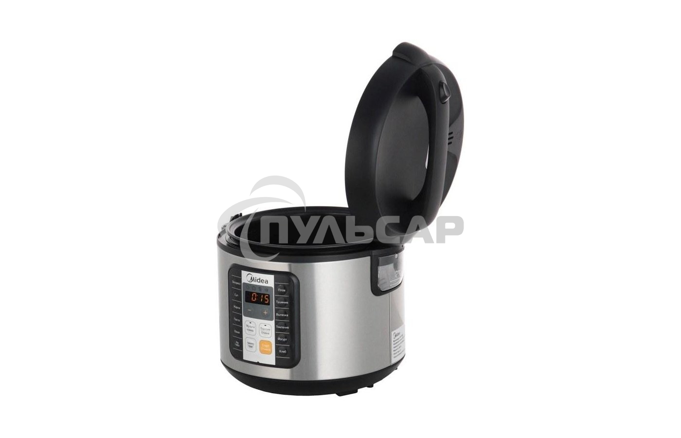 Мультиварка Midea MPC-6032 Мощность 850 Вт, Емкость чаши 5 литров, 11 автоматических программ, Режим МУЛЬТИПОВАР, автоподогрев, Сенсорное управление, Таймер на 24 часа, Съемная чаша, Книга на 80 рецептов в подарок, Набор принадлежностей в комплект