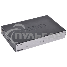 Неуправляемый коммутатор с 8 портами 10/100Base-TX D-Link DES-1008D/(K2A/K3A)RU/J1A/J2A/L2A/L2B