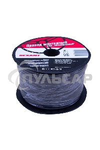 Провод ПГВА Rexant 1х2.50 мм², черный, бухта 100 м