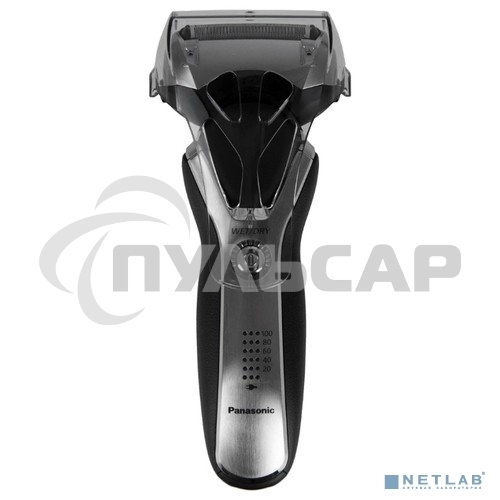 Электробритва сетчатая Panasonic ES-RT77-S520 реж.эл.:3 питан.:аккум. серебристый/черный