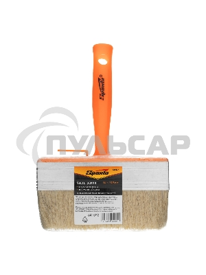 Кисть-ракля, 50х140 мм, натуральная щетина, пластмассовый корпус, пластмассовая ручка Sparta