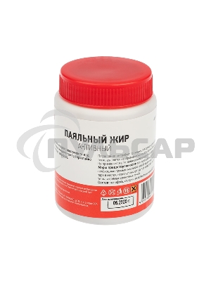 Флюс для пайки Rexant, паяльный жир АКТИВНЫЙ, 100 мл, банка.