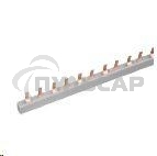 Шина соединительная типа PIN для 3-ф нагр. 100А 36х27мм EKF pin-03-100m