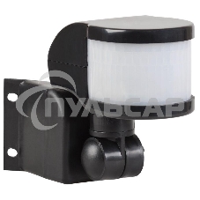 Детектор движения ДД 018 1100Вт угол обз. 270град. дальн. 12м IP44 черный ИЭК LDD10-018B-1100-002