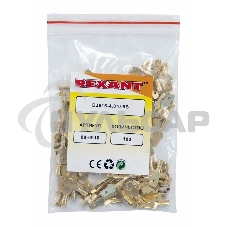 Клемма плоская штекер 4.8 мм 0,5-1.5 мм² (РП-п 1.5-(4.8)) Rexant