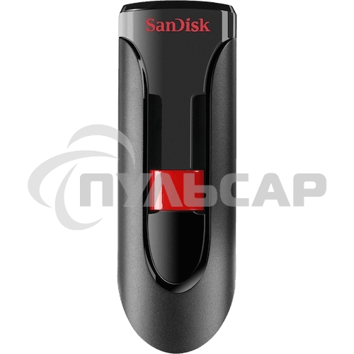 Флешка USB 256 Gb SanDisk CZ60 Cruzer Glide, USB 2.0, черный