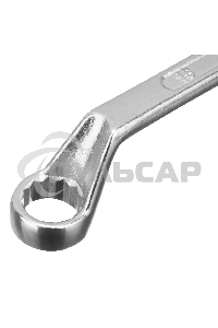 Ключ накидной коленчатый, 14 х 15 мм, хромированный Sparta