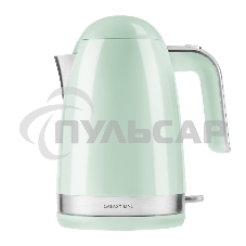 Чайник электрический Galaxy Line GL 0332, мятный, пластик, 2200 Вт, 1,7 л