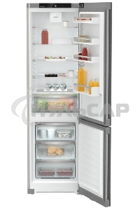 Холодильник Liebherr CNsfd 5703-22 001 Pure серебристый SteelFinish двухкамерный 266/94л морозилка снизу