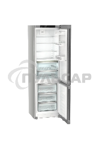 Холодильник Liebherr CBNsdc 573i-22 серебристый двухкамерный 266/94л морозилка снизу, No Frost