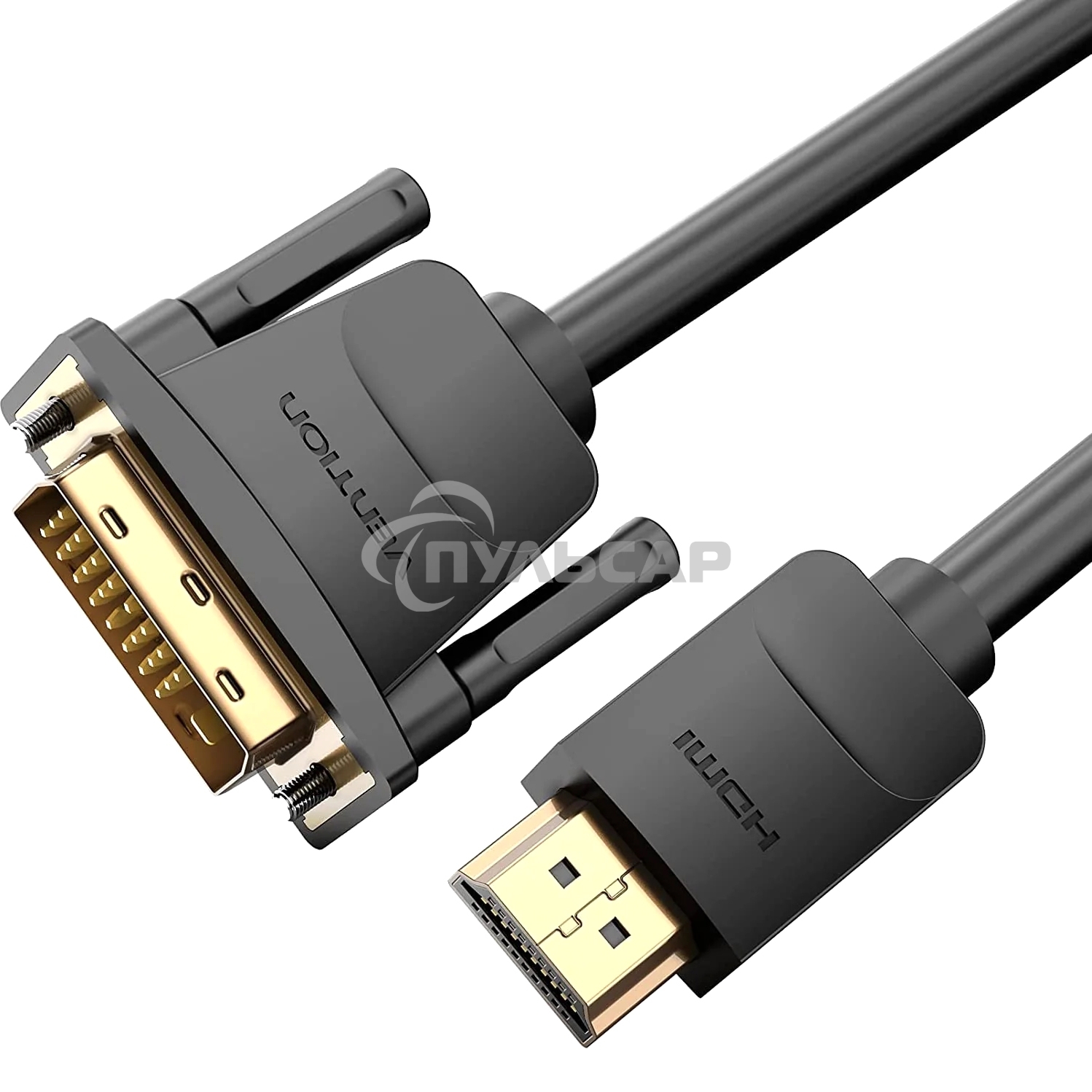 Кабель Vention HDMI 19M/DVI-D Dual link 25M - 2 м ABFBH