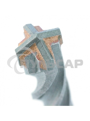 Бур по бетону Matrix, 6 x 210 мм, SDS PLUS c крестовой пластиной