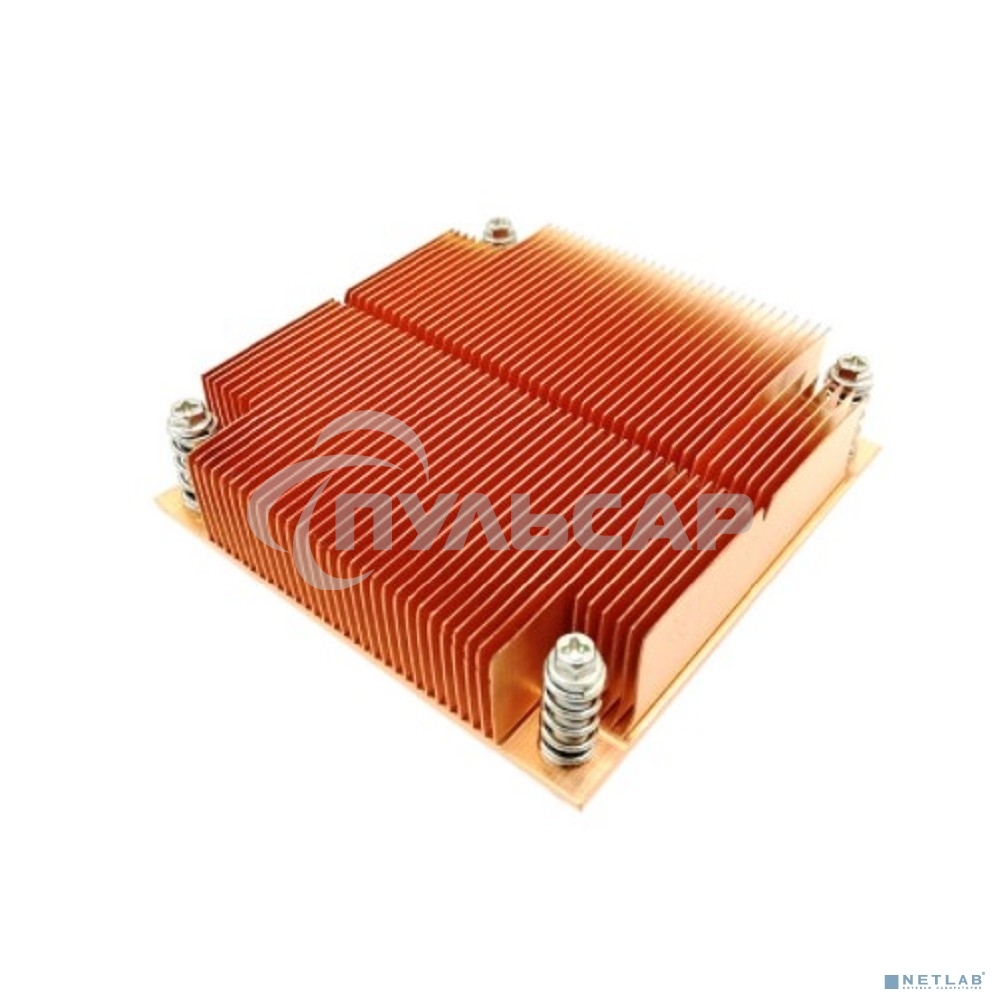 Радиатор для процессора ExeGate ESNK-0046.1U.115x.Cu медный, медь, 100 Вт, 25 мм