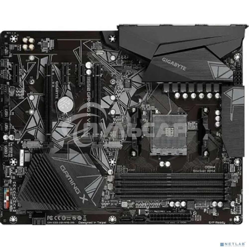 Материнская плата Gigabyte B550 GAMING X V2, AM4, AMD B550, 4xDDR4, 4xSATA, 2xM.2, 1xPCI-E 4.0 x16, 1xPCI-E 3.0 x2, 1xHDMI, 1xDVI-D, 1x 1Gb LAN, 1xUSB 3.2 Gen 2, 3xUSB 3.2 Gen 1, 2xUSB 2.0, 3x3.5 мм, 7.1, Standard-ATX