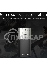 Внешний SSD Netac Z9, 1TB, USB 3.2 Gen 2 Type-C, R/W 550/480, черный