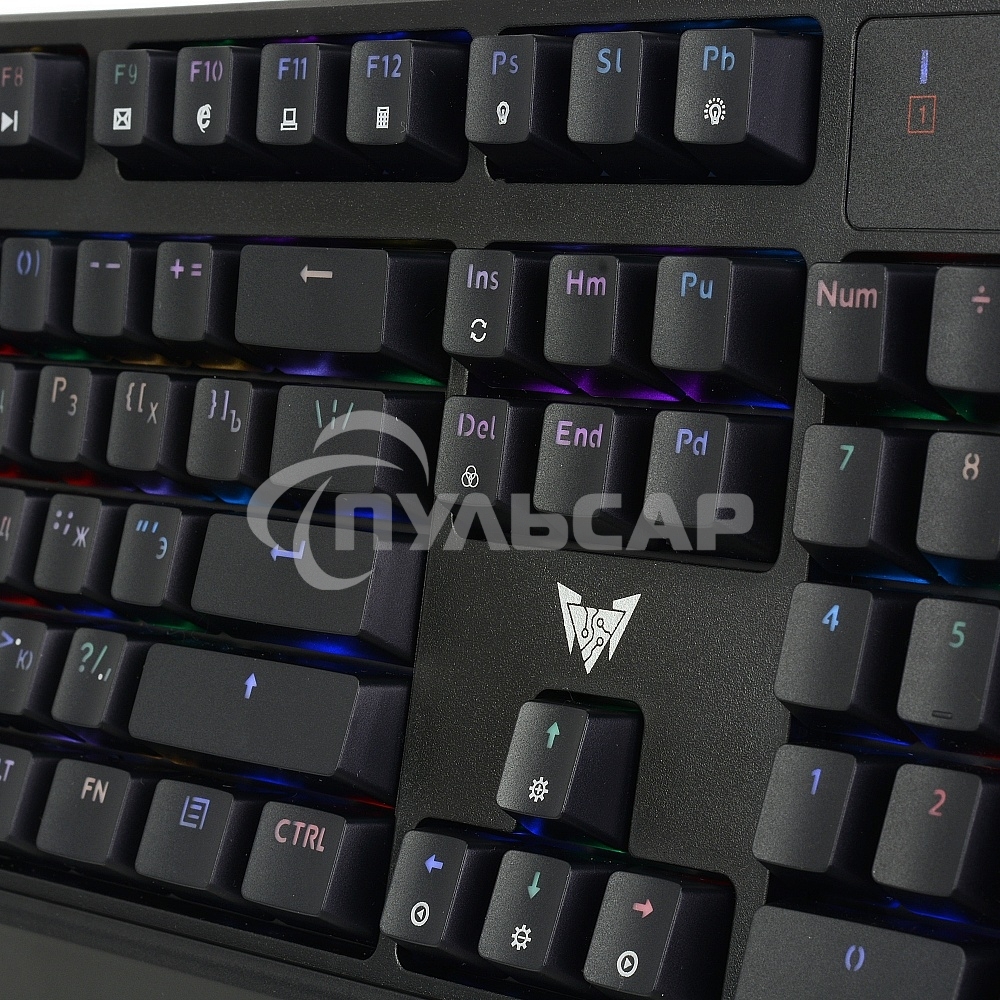 Клавиатура проводная CROWN CMGK-902, USB, черный