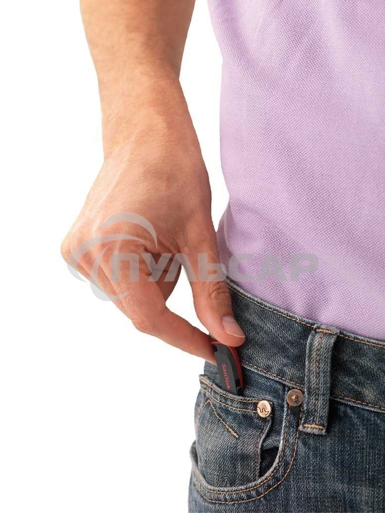 Флешка USB 128 Gb SanDisk CZ50 Cruzer Blade, USB 2.0