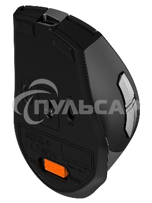 Мышь беспроводная A4Tech Fstyler FB35C серый/черный, 2000 dpi, радиоканал, Bluetooth, USB, кнопки - 6