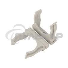 Крепеж-клипса для трубы ø 40 мм серая (5 шт./уп.) Rexant