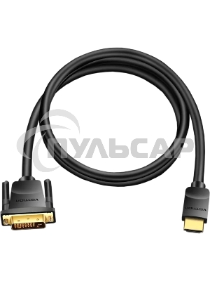 Кабель Vention HDMI 19M/DVI-D Dual link 25M - 2 м ABFBH