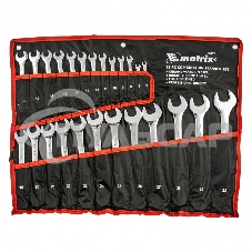 Набор комбинированных ключей Matrix (6-32 мм) 25 шт.