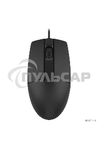Мышь проводная A4Tech OP-330S черный, 1200 dpi, USB, кнопки - 3