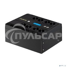 Источник бесперебойного питания ExeGate NEO Smart LHB-850.LCD.AVR.8SH.CH.RJ.USB 850VA/510W, LCD, AVR, 8*Schuko, RJ45/11, USB, 4*USB-порта для зарядки, черный