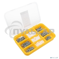 Набор саморезов и дюбелей 260 шт.