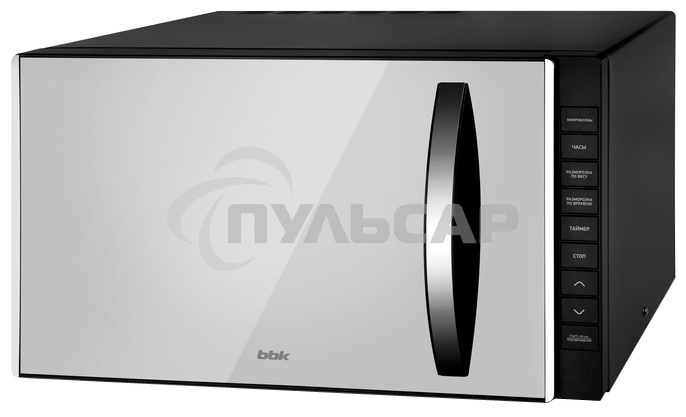 Микроволновая печь BBK 23MWS-826T/B-M черный, 23 л, 800 Вт, переключатели - кнопки