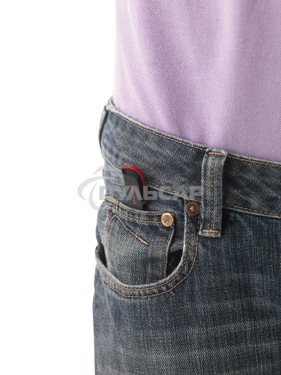 Флешка USB 128 Gb SanDisk CZ50 Cruzer Blade, USB 2.0