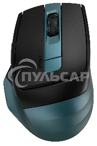Мышь беспроводная A4Tech Fstyler FB35C зеленый/черный, 2000 dpi, радиоканал, Bluetooth, USB, кнопки - 6