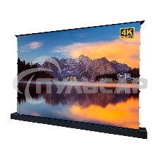 Экран для проектора S'OK SFE-296x165-BK 100'' 4K, напольный с электроприводом, полотно Nanometallic, черный