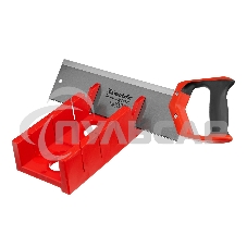 Стусло Matrix, 300x100 мм, пластиковое + обушковая пила, 350 мм, двухкомпонентная рукоятка