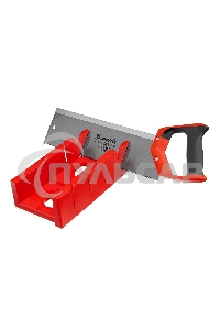 Стусло Matrix, 300x100 мм, пластиковое + обушковая пила, 350 мм, двухкомпонентная рукоятка