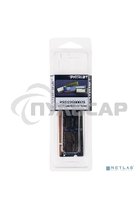 Оперативная память Patriot, DDR2, 2Gb (1x2 Gb), 800 MHz, CL6, SO-DIMM