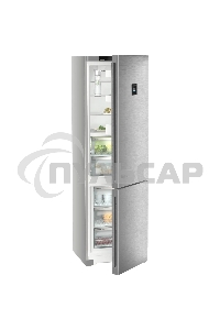 Холодильник Liebherr CBNsdc 573i-22 серебристый двухкамерный 266/94л морозилка снизу, No Frost