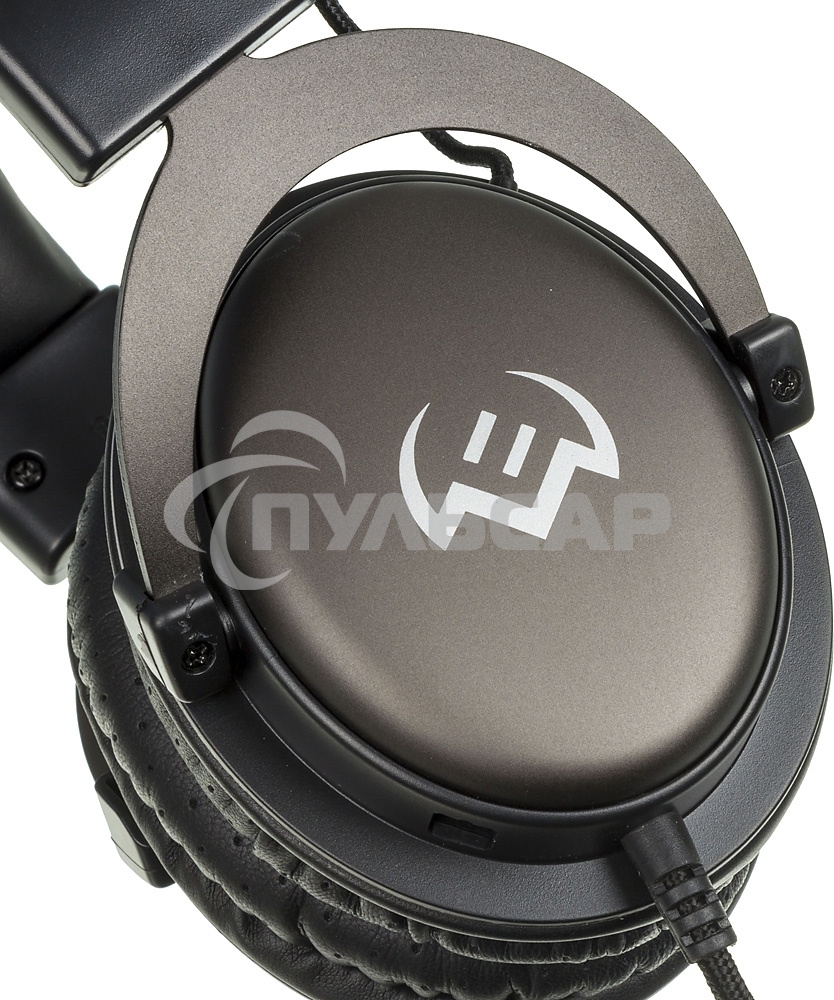 Игровые наушники SVEN AP-G999MV с микрофоном серый (50 мм, мини-джек (стерео) O 3,5 мм (4 pin))