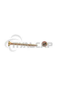 Саморез универсальный KRANZ 4х40, желтый цинк, короб (200 шт./уп.)