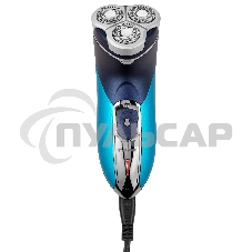 Электробритва роторная Starwind SSH 1525 реж.эл.:3 питан.:аккум. голубой/черный