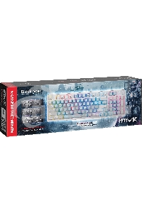 Клавиатура проводная Defender Hawk GK-418, USB, белый