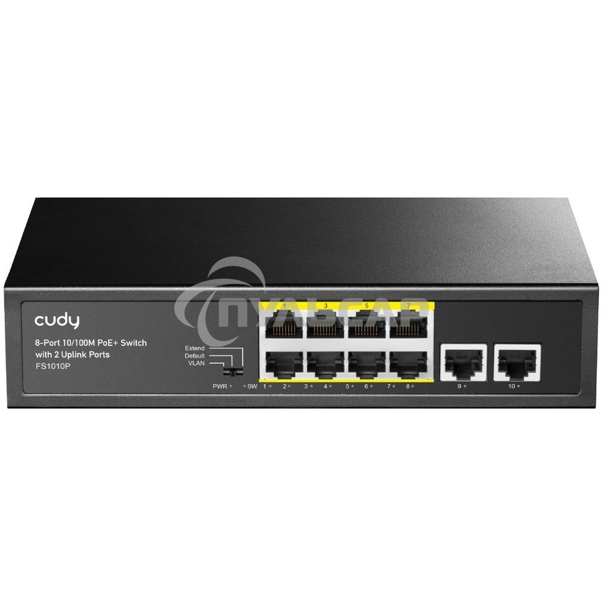 Коммутатор Cudy FS1010P (L2) 10x100Мбит/с 8PoE+ 120W неуправляемый