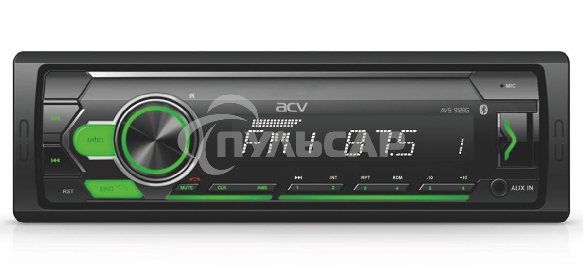 Автомагнитола ACV AVS-912BM 1DIN 4x50Вт