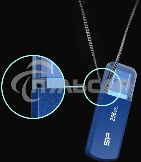 Флешка USB Silicon Power 16 Gb Power Helios SP016 GbUF3202V1B USB 3.0 синий